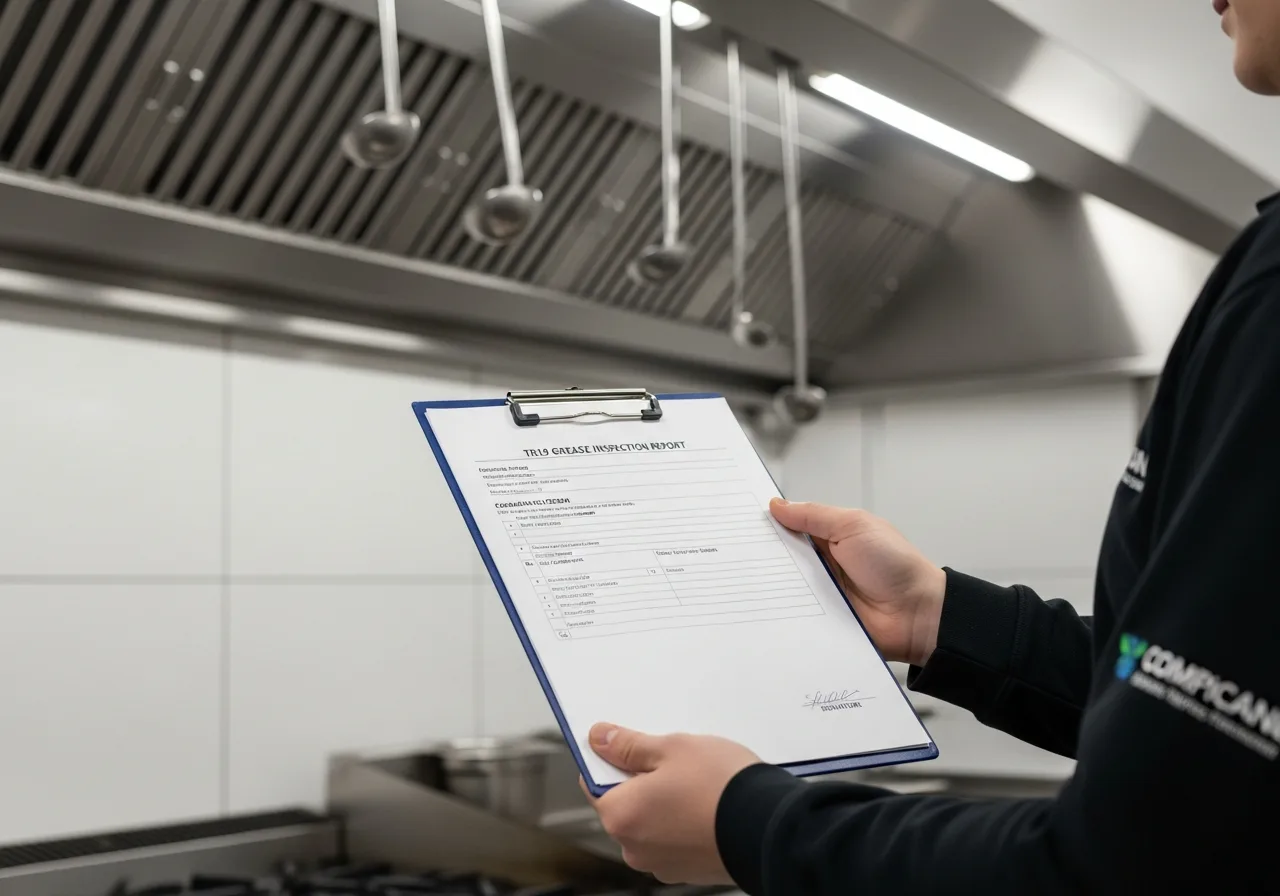 TR19 compliance inspection commercial kitchen Pembrokeshire